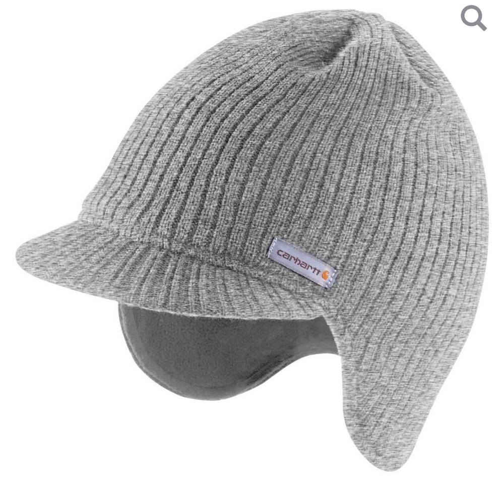 Carhartt Gray Visor Beanie